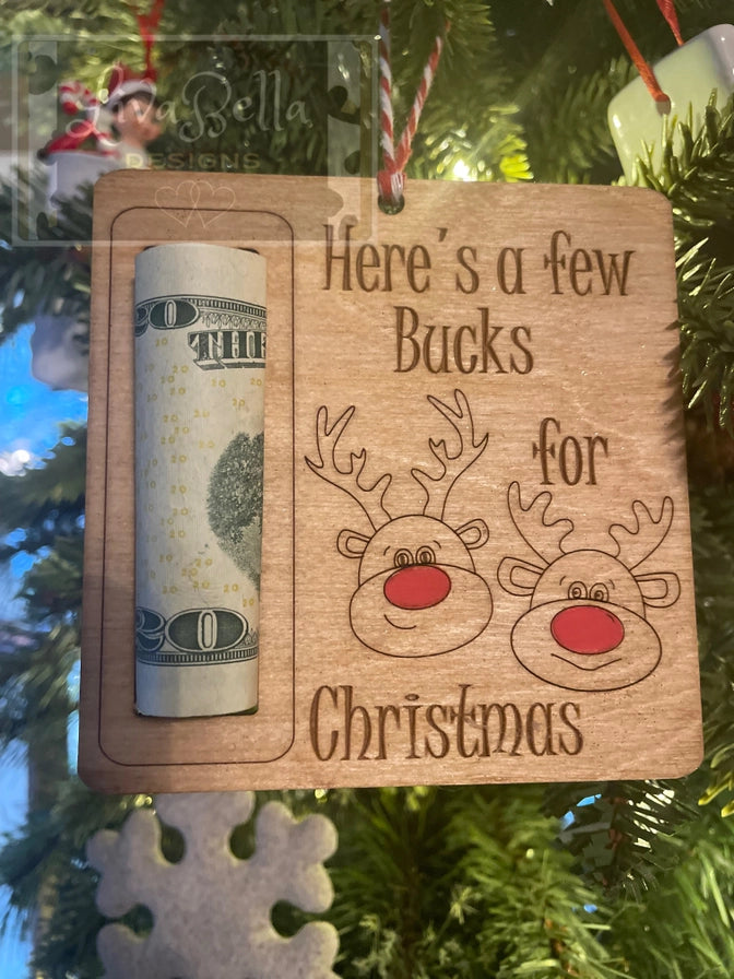 Money Holder Christmas Ornament