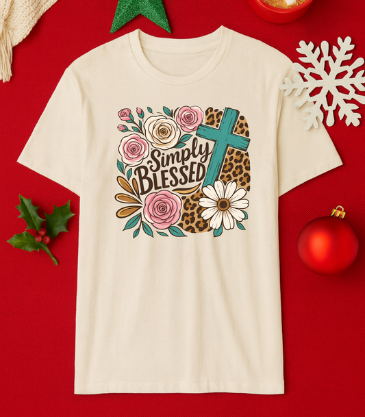 Simply Blessed Bone Crewneck (+assorted styles)