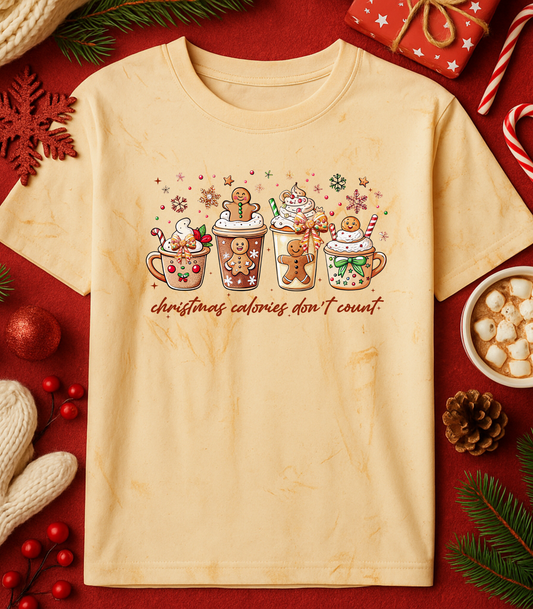 Christmas Calories Tee (4 Shirt Options)