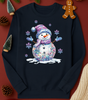 Disco Snowman Tee (4 Shirt Options)