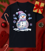 Disco Snowman Tee (4 Shirt Options)