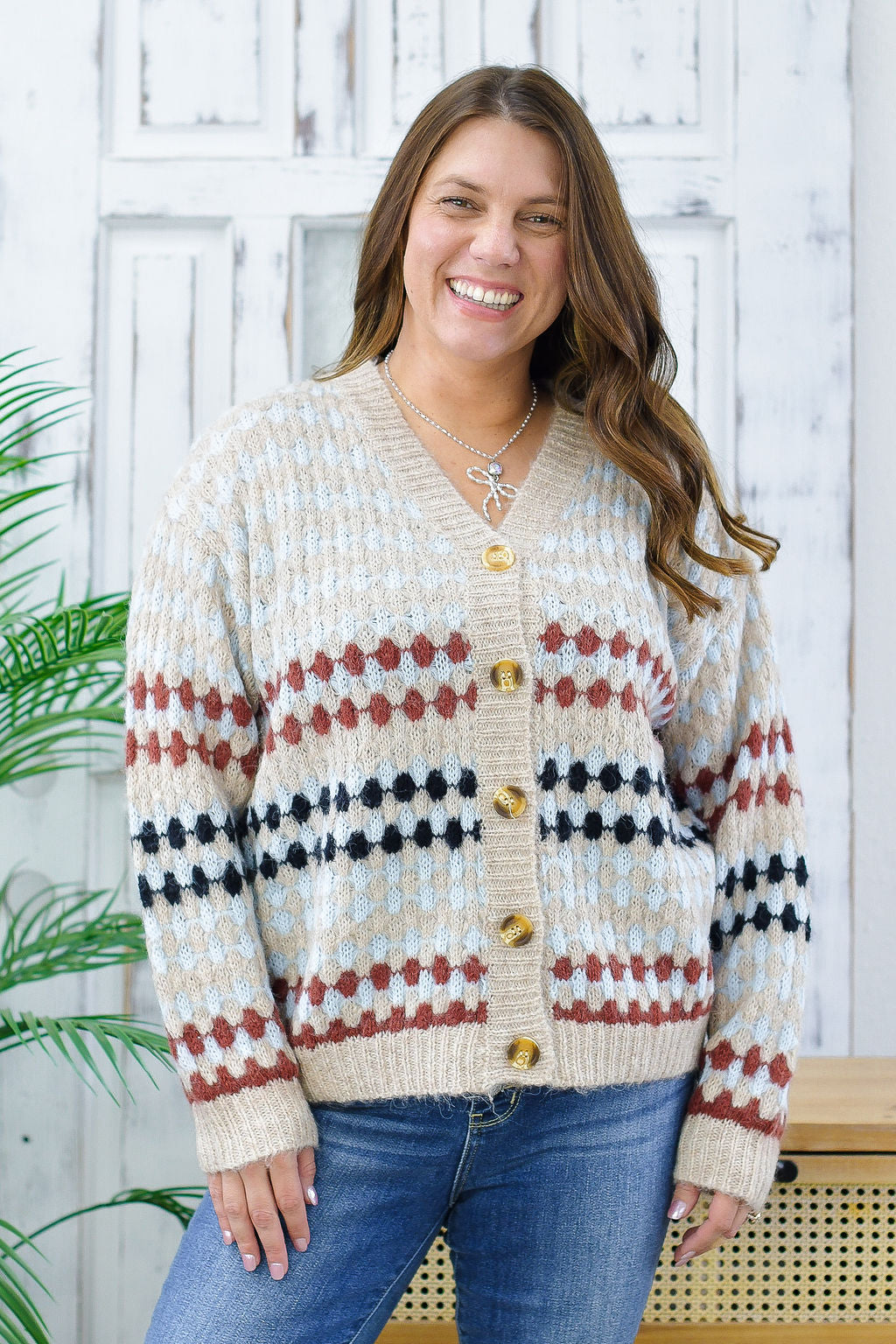 Reg/Plus- Changing Seasons Cardigan