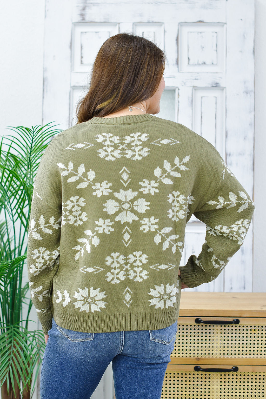 Reg/Plus-Blooming Sweater