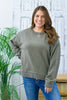 Reg/Plus- So Relatable Long Sleeve Top