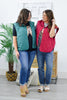 Reg/Plus- Cozy Nights Quilted Vest