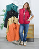 Reg/Plus- Cozy Nights Quilted Vest