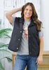 Reg/Plus- Cozy Nights Quilted Vest