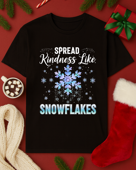 Kindness Snowflakes Graphic Top (3 Shirt Options)