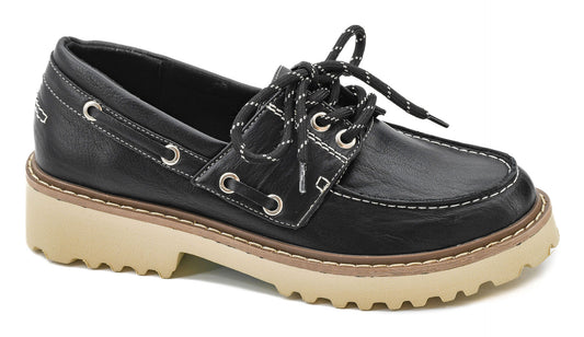 Black Dockside Shoe By Corky's