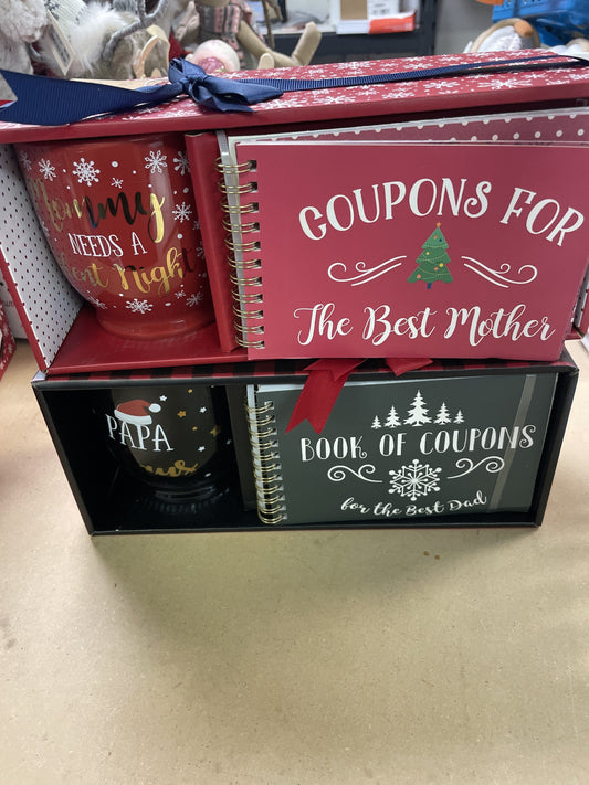 Mug & Coupon Book Gift Set