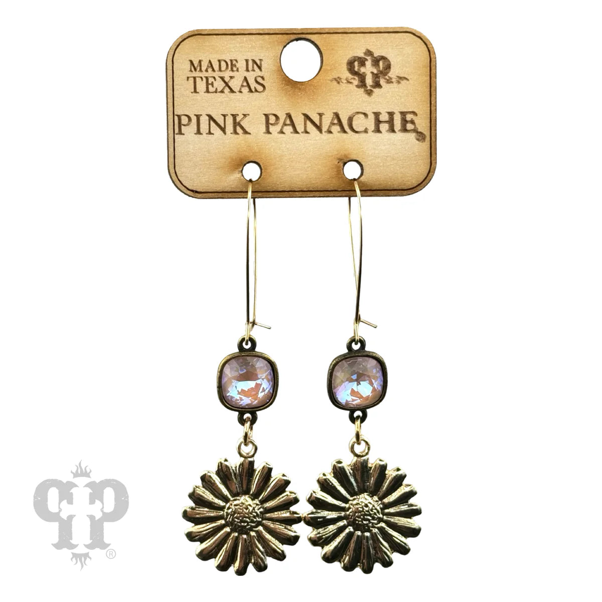 Daisy Drop Earring By Pink Panache