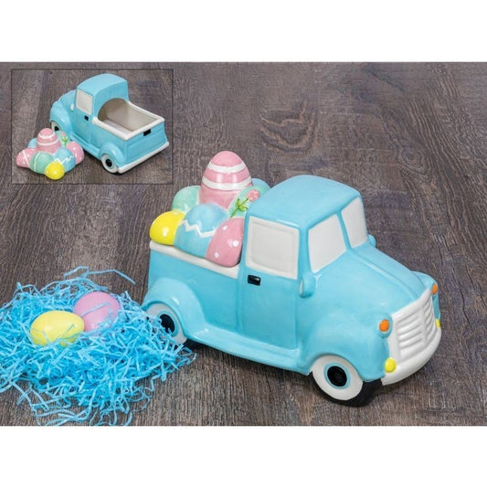 Easter Truck Cookie Jar