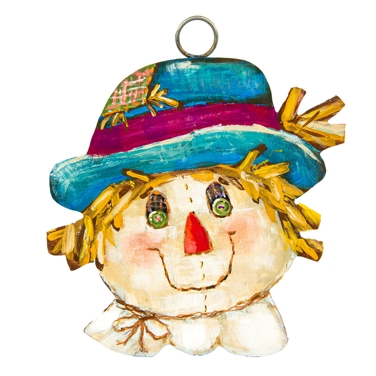 Scarecrow Head Charm