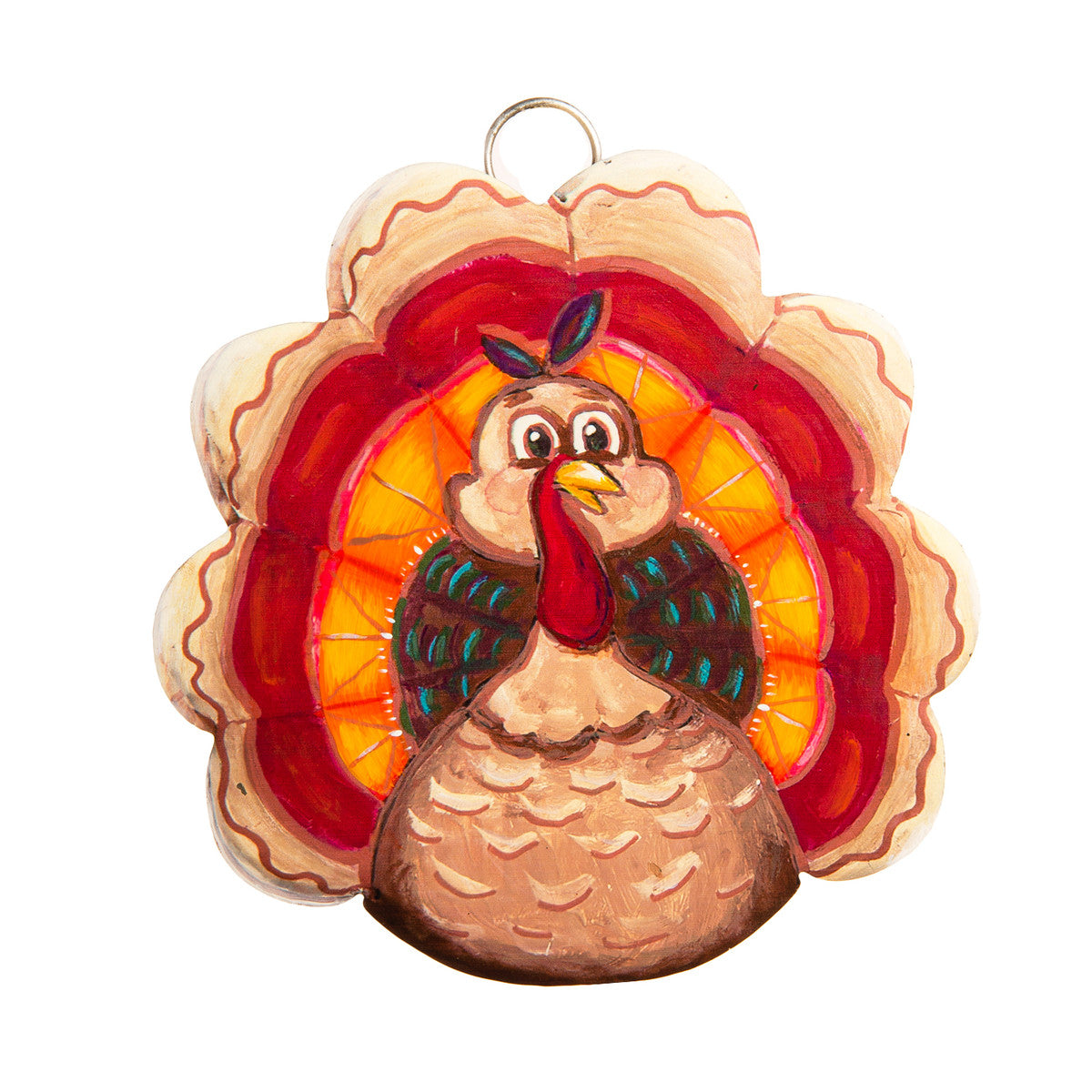 Artful Turkey Charm