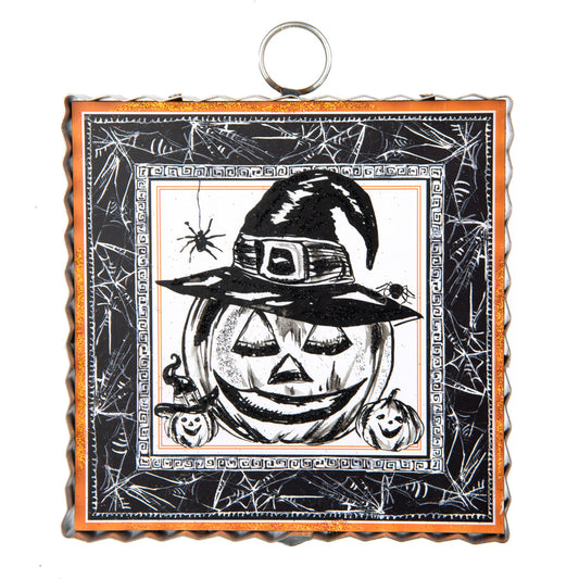 Jack-O- Lantern Print Charm