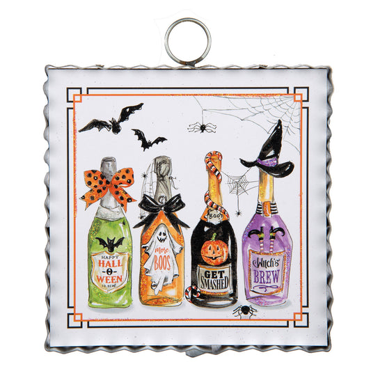 Spooky Wine Charm