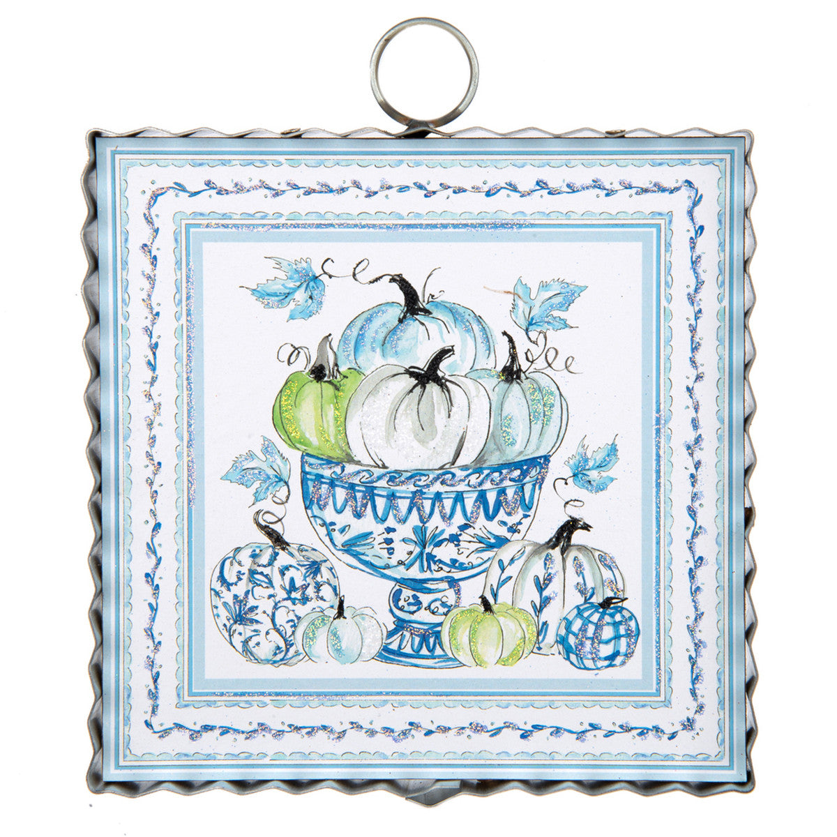 Bowl of Pumpkins Charm