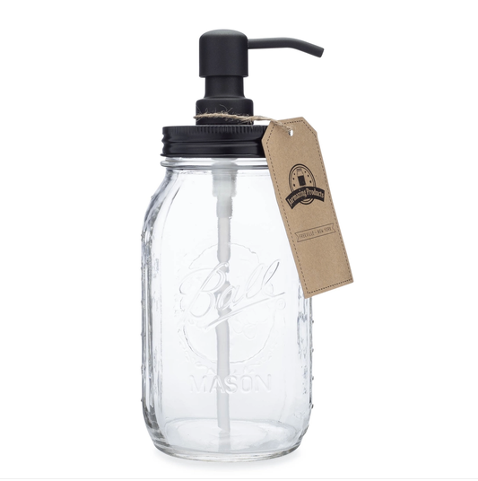 Quart Size Mason Jar Soap and Lotion Dispenser