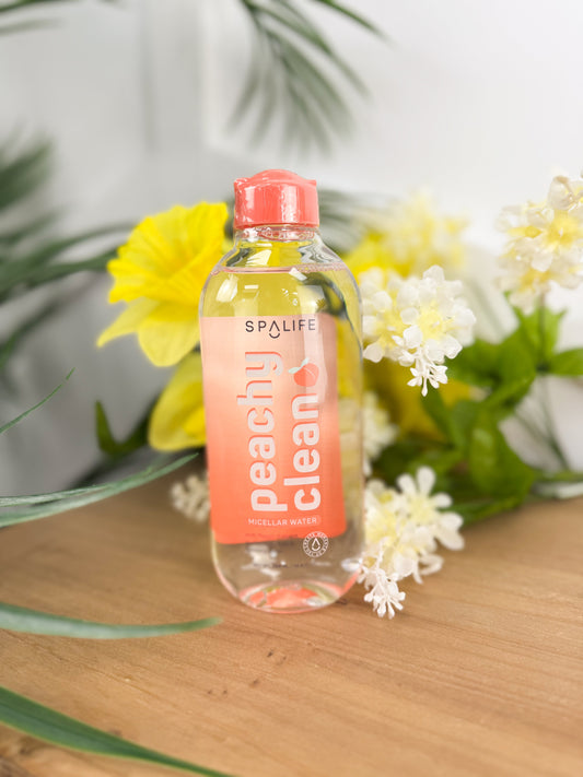 Peachy Clean Micellar Water & Hyaluronic Acid Makeup Remover