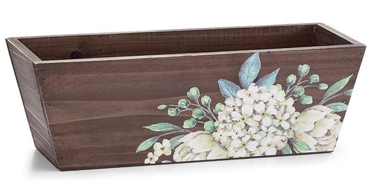 Wood Floral Planters (Assorted)