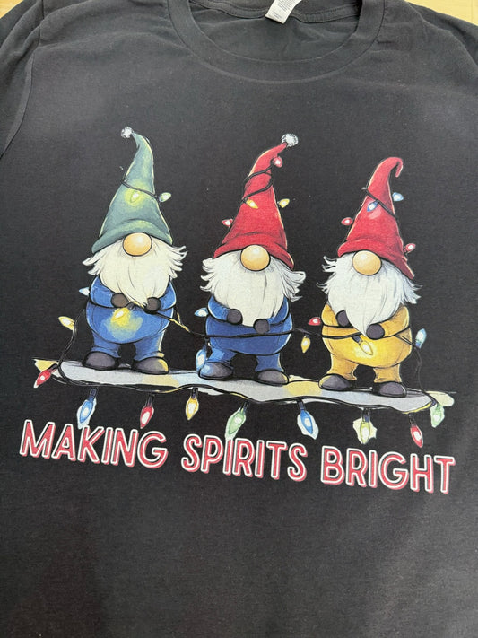 Short Sleeve Making Spirits Bright Tee