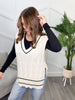 Reg/Plus-The Cozy Edit Sweater Vest