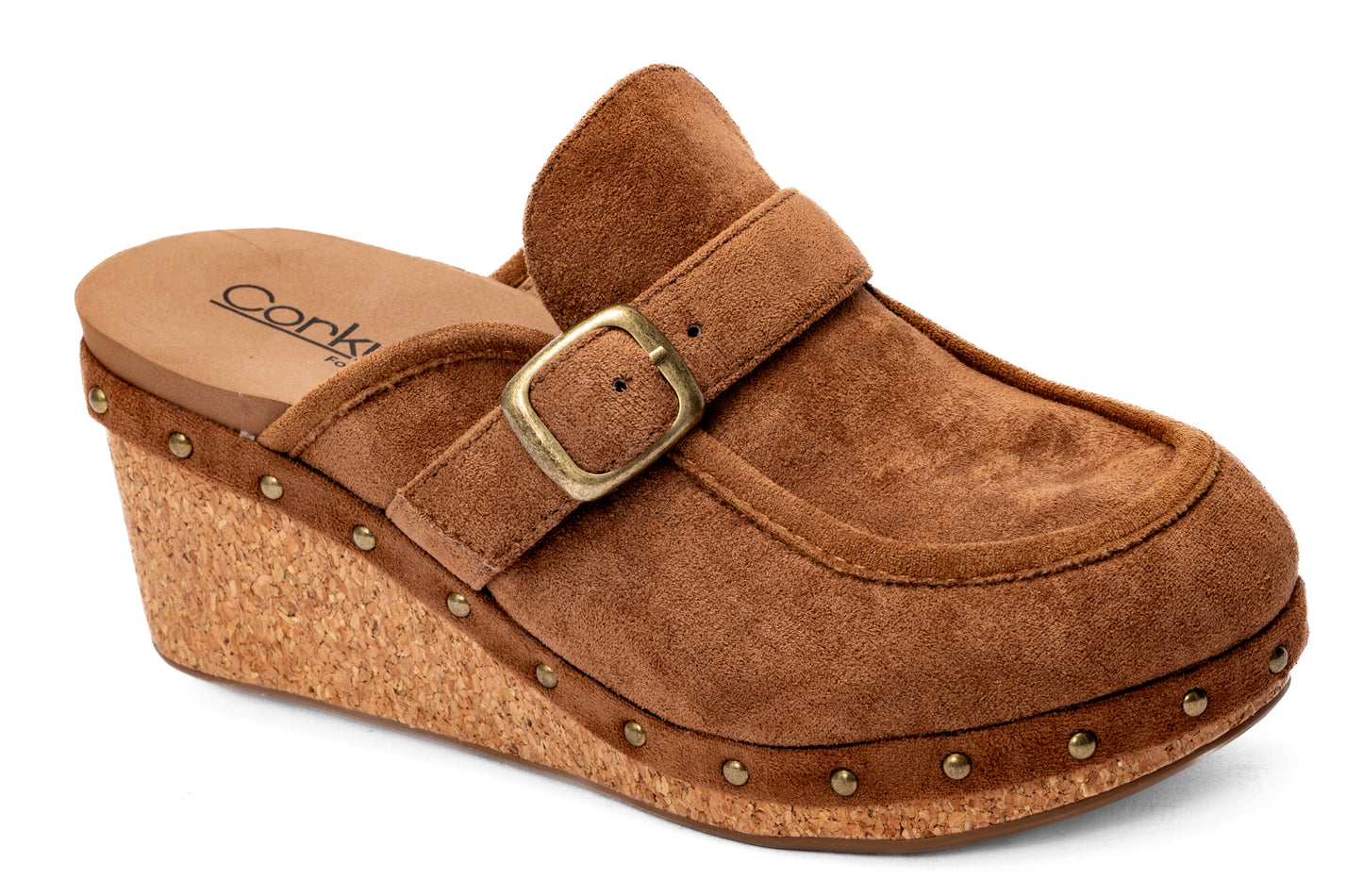 Tobacco Faux Suede Just Precious By Corky's