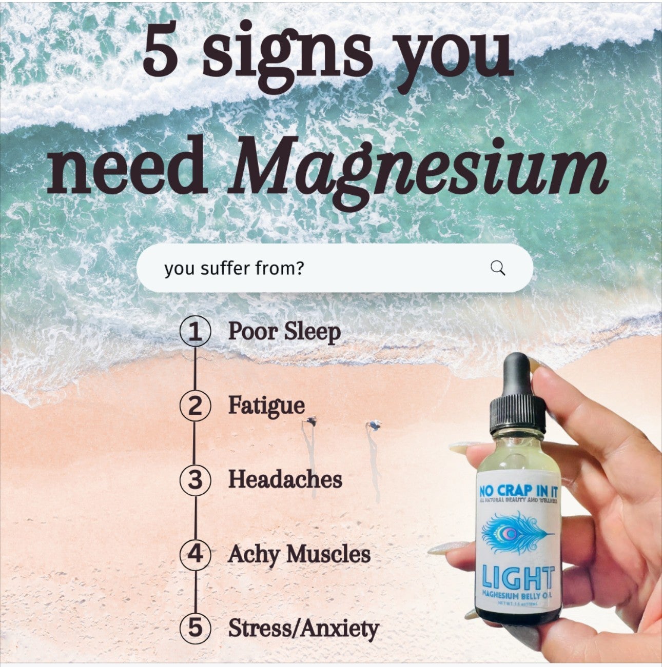 Magnesium Belly Oil No Crap In It