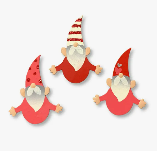 Valentine's Gnome Magnets