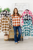 Reg- Say No More Plaid Top