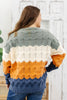 Reg- Stay With Me Awhile Colorblock Sweater