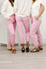 Light Pink Pull On Joggers by Judy Blue