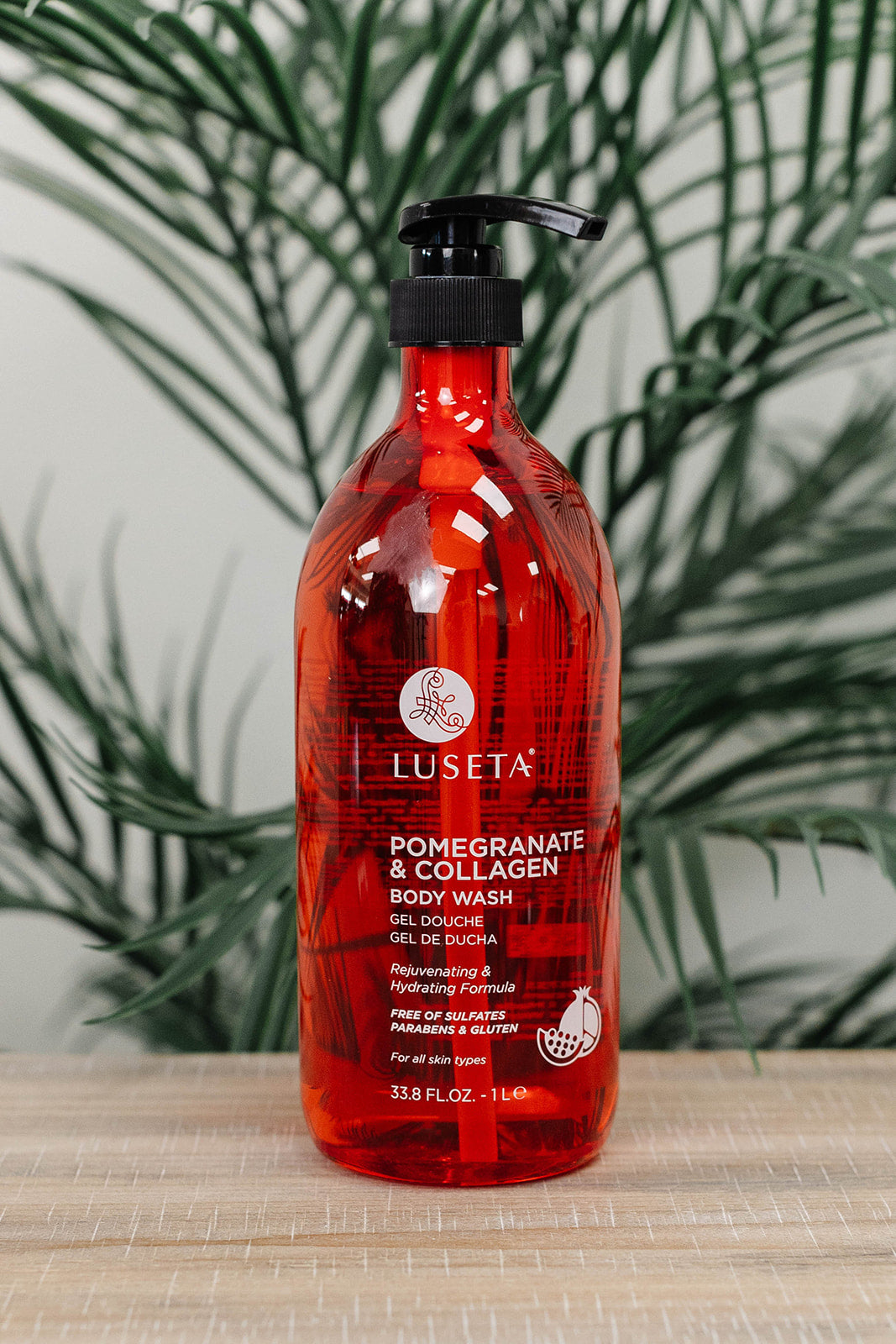 Luseta Pomegranate & Collagen Body Wash (33.8 oz.)