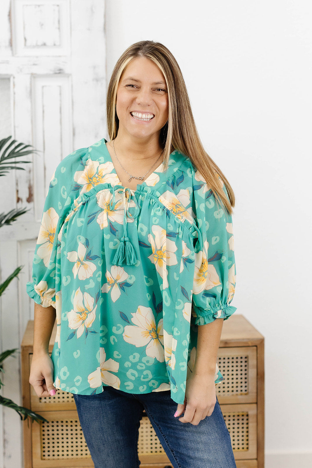 Reg/Plus-Wild & Carefree Top