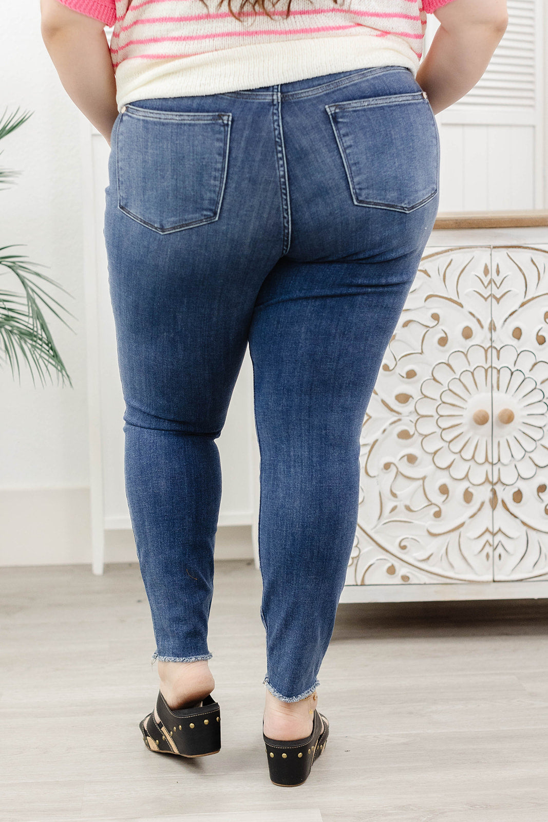 High Waist Skinny Destroyed by Judy Blue
