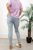 Light Wash Vintage Joggers by Judy Blue