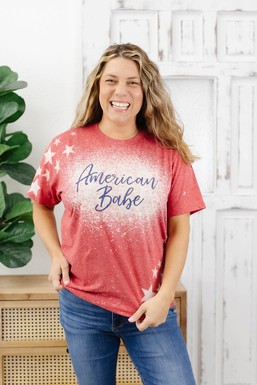 American Babe Bleached Tee