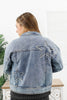 Reg/Plus- Star Power Denim Jacket