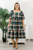 Reg/Plus-Made For Me Plaid Dress