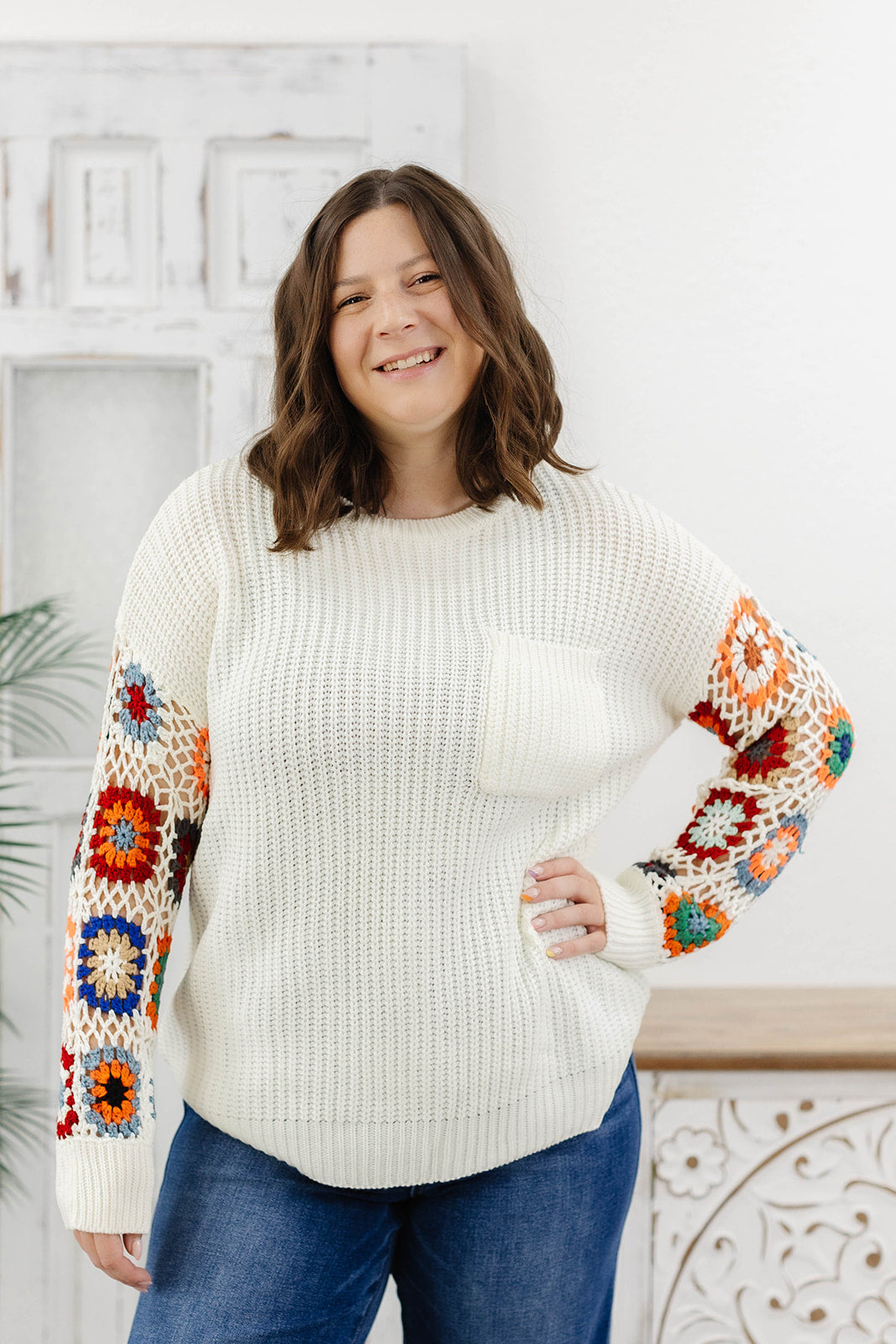 Reg/Plus-Colorful Adventures Sweater