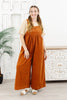 Reg/Plus- Whirlwind Corduroy Wide Leg Overalls