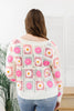 Reg/Plus-Adoring Florals Cardigan