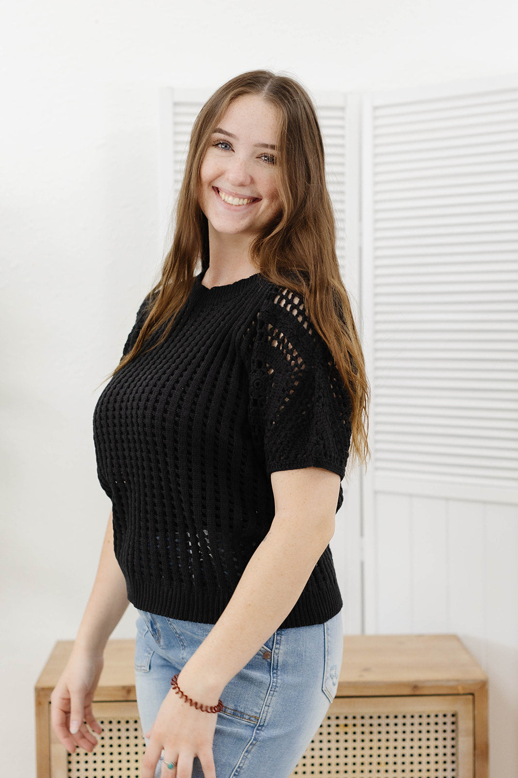 Reg/Plus- Best Of Times Crochet Top