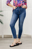 High Waist Cuffed Hem Skinny Jean by Judy Blue