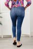 High Waist Cuffed Hem Skinny Jean by Judy Blue