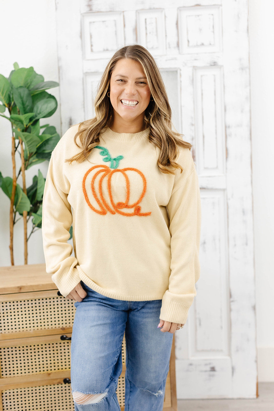 Reg/Plus- Fall Is In The Air Sweater