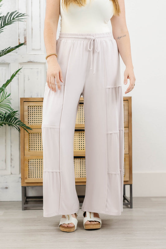 Reg/Plus-Perfectionist Tiered Wide Leg Pant