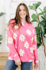 Reg/Plus- Sweet As A Daisy Pullover Top