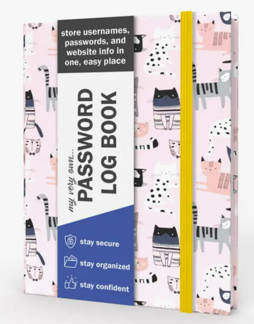 Password & UsernameLog Book (Assorted)