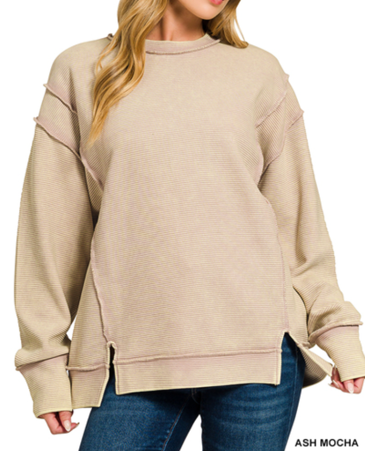 Reg/Plus-Thinking Out Loud Pullover